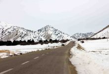 گزارش تصویری از یک روز برفی در شاهرود
